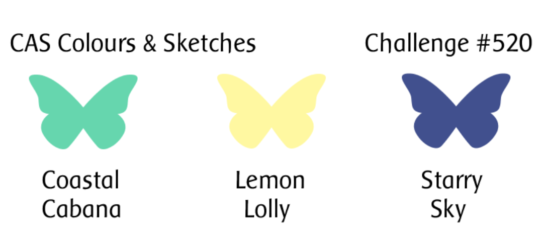 CAS Colours & Sketches #520 – Tinstar Designs