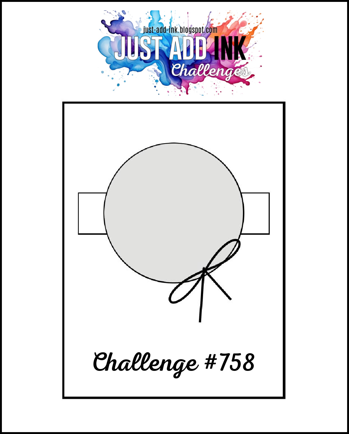 Just Add Ink #758 – Sketch – Tinstar Designs